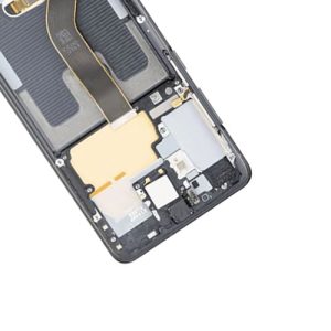 Mobile Display For Samsung Galaxy S20 Plus With Frame AMOLED Complete Combo Folder | RDG Stores