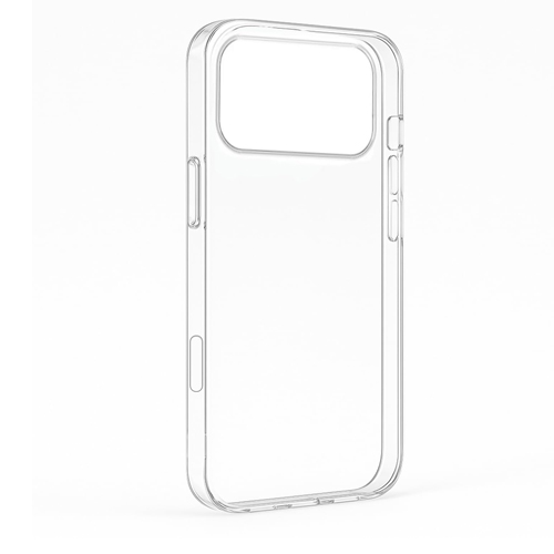 RDG Converter Housing Silicone Case for iPhone XS Max to iPhone 17 pro Max Transparent Case Cover