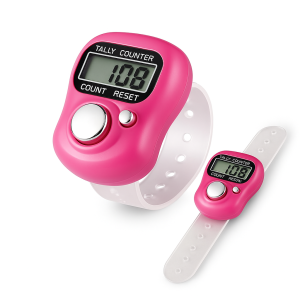 Digital Finger Tally Counter ? Electronic Clicker for Mantra Japa, Meditation, Chanting, Prayer, and Daily Counting Purpose