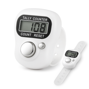 Tally Counter Finger Ring Digital Electronic Head Count,Japa Counter Counting Machine For Mantra Jap And Cricket Umpire And Various Counting Purpose