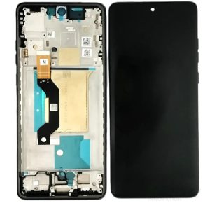 Mobile Display For Motorola Moto Edge 60 Fusion with frame (AMOLED) Complete Combo Folder |RDGstores