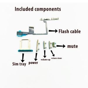 Converter Back Panel Housing for Apple iPhone XS to iPhone 16 (White)