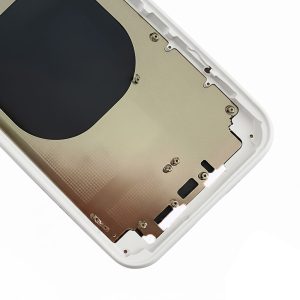Converter Back Panel Housing for Apple iPhone XR Convert to iPhone 17 pro (White)