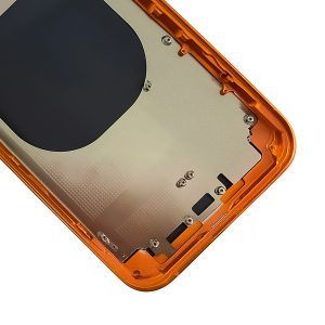 Converter Back Panel Housing for Apple iPhone XR Convert to iPhone 17 pro (Cosmic Orange)