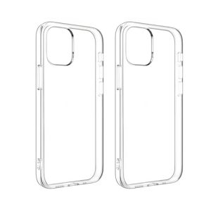 RDG Converter Housing Silicone Case for Apple iPhone XR to iPhone 14 pro Transparent Case Cover(pack of 2)