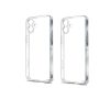 RDG Converter Housing Silicone Case for Apple iPhone XR to iPhone 16 Transparent Case Cover(pack of 2)