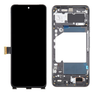 Mobile Display For Google Pixel 8 with frame AMOLED Complete Combo Folder |RDGstores