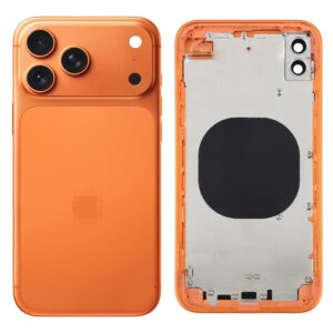 Back Panel Housing Converter for iPhone Xs Max to 17 Pro Max (Cosmic Orange)|RDG Stores