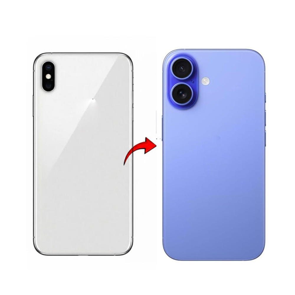 Back Panel Housing Converter for iPhone X to 16 Ultramine|RDG Stores