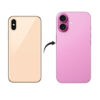 Back Panel Housing Converter for iPhone X to 16 pink|RDG Stores