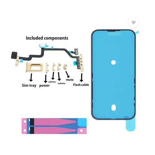 Converter Back Panel Housing for Apple iPhone X to iPhone 14 Pro(Deep Blue) - Image 4