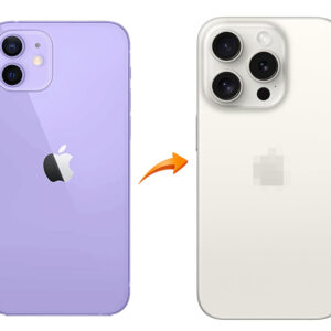 Back Panel Housing Converter for iPhone 12 to 16 Pro Natural Titanium|RDG Stores