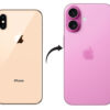 Back Panel Housing Converter for iPhone X to 16 pink|RDG Stores