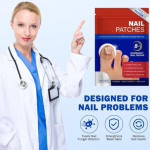 Advanced Fungal Nail Patch Treatment Powerful Antifungal Solution | Targets Nail Fungus at the Root | Easy-to-Use Patch for Toenail & Fingernail | 20 Patches