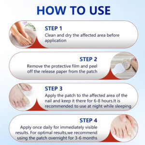 Advanced Fungal Nail Patch Treatment Powerful Antifungal Solution | Targets Nail Fungus at the Root | Easy-to-Use Patch for Toenail & Fingernail | 20 Patches