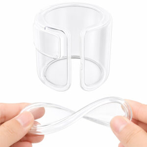 RDG Converter Housing Silicone Case for iPhone 11 to iPhone 16 Transparent Case Cover