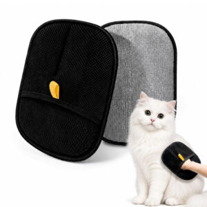 Pet Hair Removal Gloves Pack of 3 | Reusable Grooming Mitt for Dogs & Cats | RDGstores