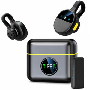 Wireless Lavalier Microphone Q28 Noise Reduction Mic for YouTube, Vlogging, Recording | RDGstores