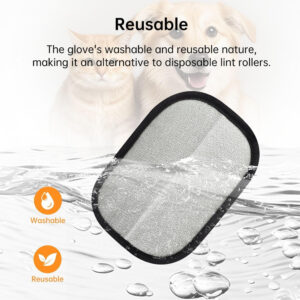 Pet Hair Removal Gloves Pack of 3 | Reusable Grooming Mitt for Dogs & Cats | RDGstores