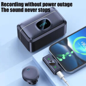 Wireless Lavalier Microphone Q8 Noise Reduction Mic for YouTube, Vlogging, Recording | RDGstores