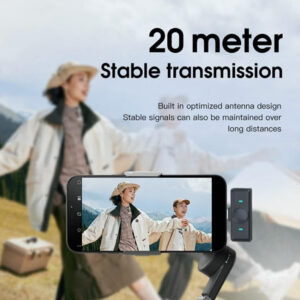 Wireless Lavalier Microphone Q8 Noise Reduction Mic for YouTube, Vlogging, Recording | RDGstores