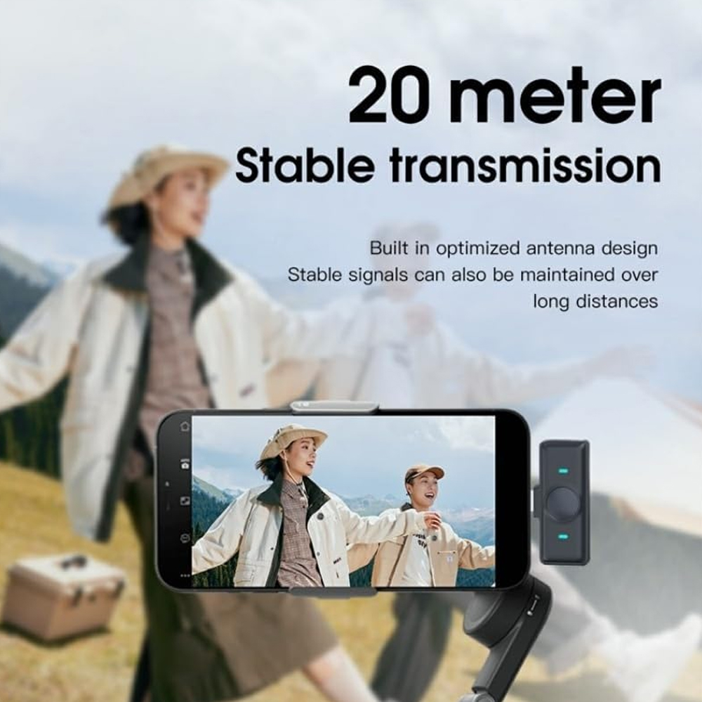 Wireless Lavalier Microphone Q8 Noise Reduction Mic for YouTube, Vlogging, Recording | RDGstores - Image 3
