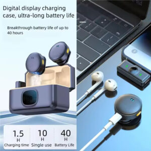 Wireless Lavalier Microphone Q8 Noise Reduction Mic for YouTube, Vlogging, Recording | RDGstores