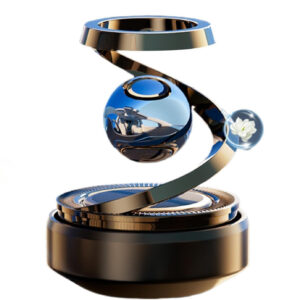 Solar Aromatherapy Car Air Freshener | 2026 Stylish Dashboard Rotating Perfume Diffuser | Premium Solar-Powered Autorotation Decoration for Car Interior | Eco-Friendly Fragrance Diffuser