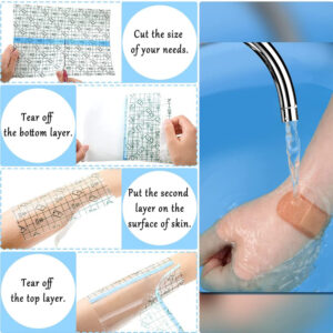 Waterproof Bandage Transparent Stretch Adhesive Bandage (5 cm x 5 m)