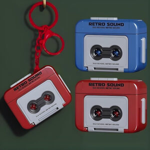 Funky Cute 3D Keychain | Keyring & Quirky Bag Charm | Hard Silicone, Unbreakable | Travel Essential | Kids Friendly | Strap & Bag Hook