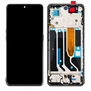 Mobile Display For Realme 10 Pro Plus Amoled with Frame (Black) Complete Combo Folder |RDGstores