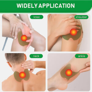 Herbal Pain Relief Patches - 10 Knee Pain Patches (Specially Designed for Knee Joints) | 100% Safe & Natural Knee Pain Relief Products | Instant Relief | No Side Effects (Pack 10)